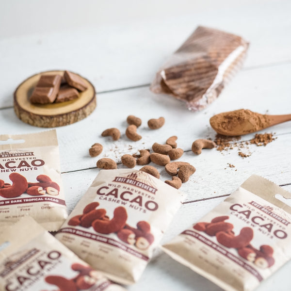 Cacao Chocolate Cashew (10 count) - East Bali Cashews