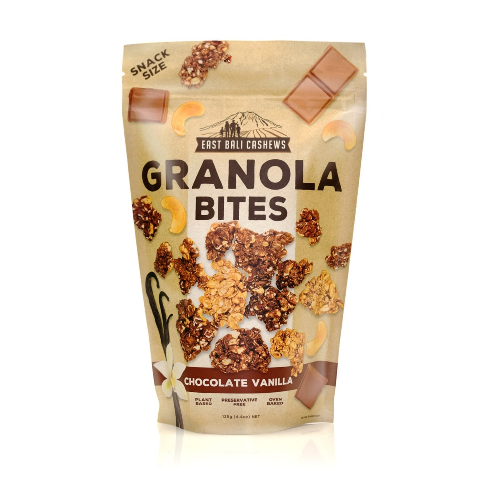 Chocolate Vanilla Granola Bites - East Bali Cashews