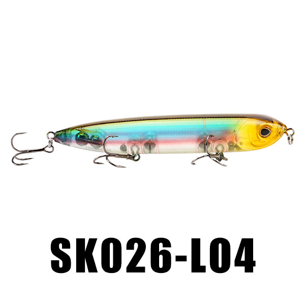 SeaKnight SK026 Floating Pencil Fishing Lure 1PC 128mm 26g Topwater Lure Artrificial Bait Hard Fishing Lure for Carp Fishing
