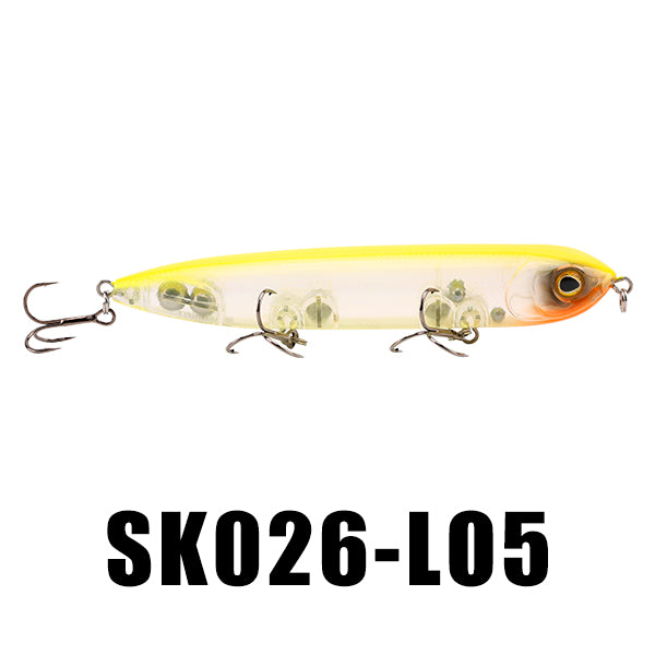 SeaKnight SK026 Floating Pencil Fishing Lure 1PC 128mm 26g Topwater Lure Artrificial Bait Hard Fishing Lure for Carp Fishing