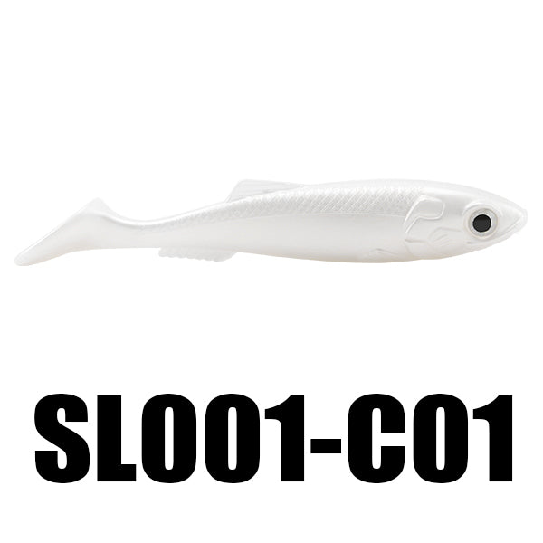 SeaKnight SL001 Soft Lures 4PCS/Bag 6g 90mm 3 Colors available Fishing Lure Soft Bait Fishlike 3D Eyes T Tail Fishing Tackle