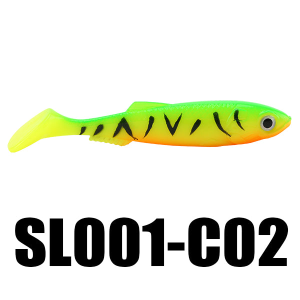 SeaKnight SL001 Soft Lures 4PCS/Bag 6g 90mm 3 Colors available Fishing Lure Soft Bait Fishlike 3D Eyes T Tail Fishing Tackle
