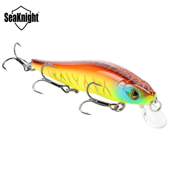 SeaKnight SK020 Fishing Lure 1PC Minnow 14g 110mm 0-1M Depth Wobbling Minnow Floating Lure Plastic Hard Bait Fishing Wobblers