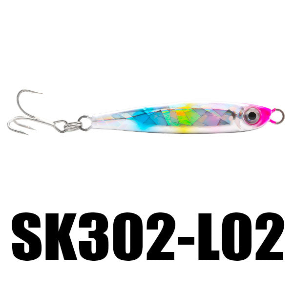 SeaKnight SK302 21g  J1PC Fishing Lure 65mm Metal Jigging Lure for Boat Fishing with BKK Hooks Lure Fishing Tackle
