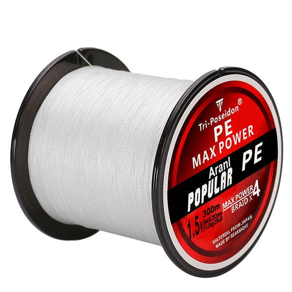 SeaKnight TriPoseidon Series 300M/330Yard Braid Fishing PE Lines Winter Sea Rope Wire Multifilament 8LB 10LB 20LB 30LB 40LB 60LB