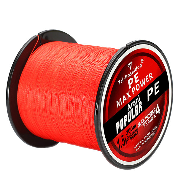 SeaKnight TriPoseidon Series 300M/330Yard Braid Fishing PE Lines Winter Sea Rope Wire Multifilament 8LB 10LB 20LB 30LB 40LB 60LB