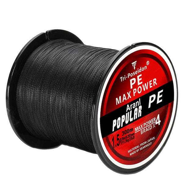 SeaKnight TriPoseidon Series 300M/330Yard Braid Fishing PE Lines Winter Sea Rope Wire Multifilament 8LB 10LB 20LB 30LB 40LB 60LB