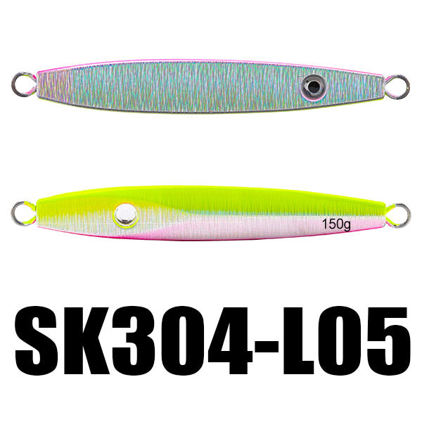 SeaKnight SK304 150g 168mm Sea Fishing Jig 1PC Retail Lure Hard Bait Lead Jig 3D Fish Eyes Metal Jig Saltwater Fishing Tackle