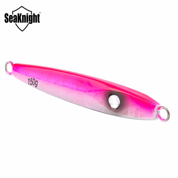 SeaKnight SK304 150g 168mm Jigging Fishing Spoon 1PC Metal Jig Sinking Lure Lead Fish Jig Boat Fishing Bass Carp Fishing Tackle