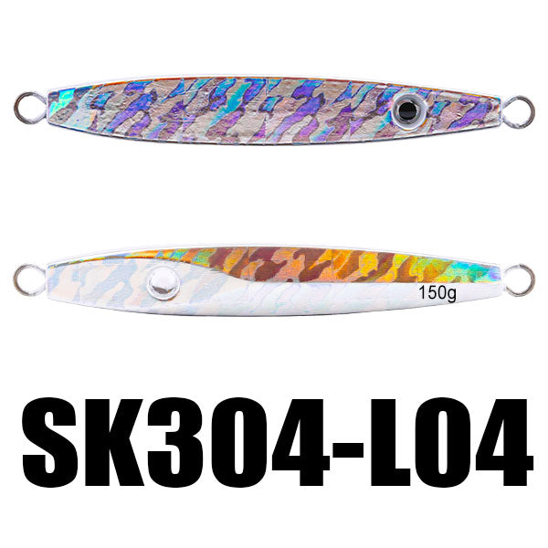 SeaKnight SK304 150g 168mm Jigging Fishing Spoon 1PC Metal Jig Sinking Lure Lead Fish Jig Boat Fishing Bass Carp Fishing Tackle