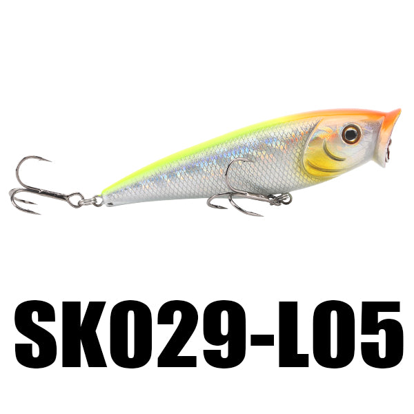 SeaKnight SK029 Topwater Popper Fishing Lure 1PC 95mm 14.5g Floating Lure Hard Bait Fishing Lure Wobblers Carp Fishing Tackle