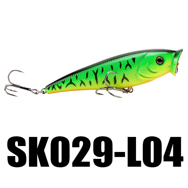 SeaKnight SK029 Topwater Popper Fishing Lure 1PC 95mm 14.5g Floating Lure Hard Bait Fishing Lure Wobblers Carp Fishing Tackle