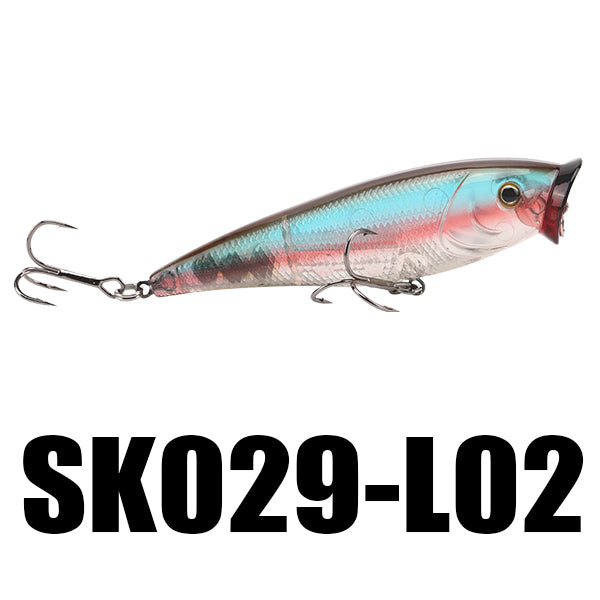 SeaKnight SK029 Topwater Popper Fishing Lure 1PC 95mm 14.5g Floating Lure Hard Bait Fishing Lure Wobblers Carp Fishing Tackle