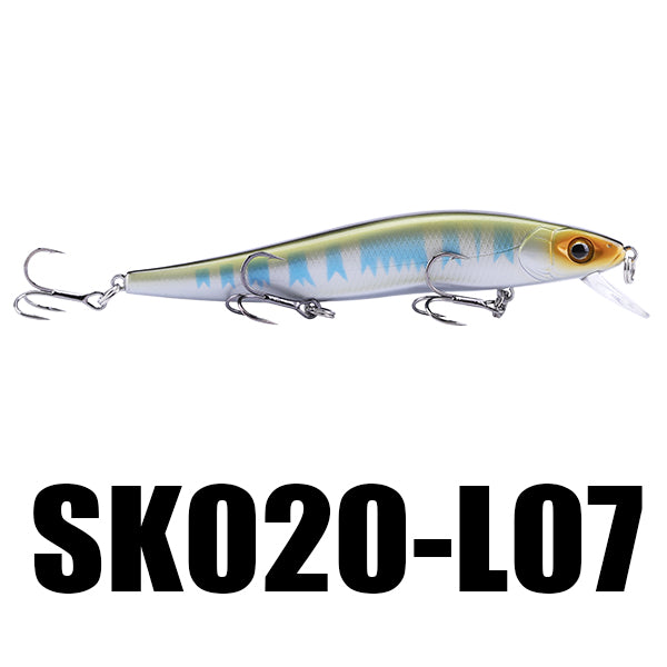 SeaKnight SK020 Fishing Lure 1PC Minnow 14g 110mm 0-1M Depth Wobbling Minnow Floating Lure Plastic Hard Bait Fishing Wobblers