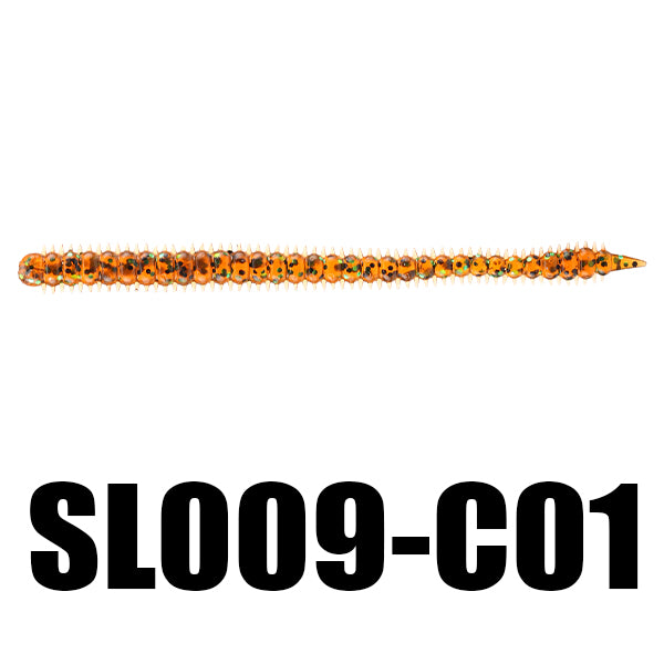 SeaKnight Soft Lure SL009 3.6g 130mm 8PCS/Bag Earthworm Fake Lure Silicone Soft Fishing Lure Centipede Worm Saltwater/Freshwater