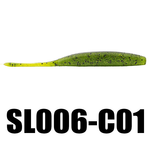 SeaKnight Soft Lure SL006 7.7g 5' 5in 125mm 6PCS Swimbait Silicone Soft Fishing Lure Bass Lure Carp Fishing Tackle Fishing Bait