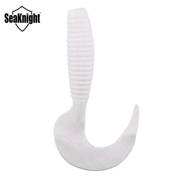 SeaKnight Soft Lure SL008 3.6g 70mm 2.7in 6PCS Wobbler Fishing Lure Maggots Worm Lure Artificial Soft Bait Bass Lure for Fishing