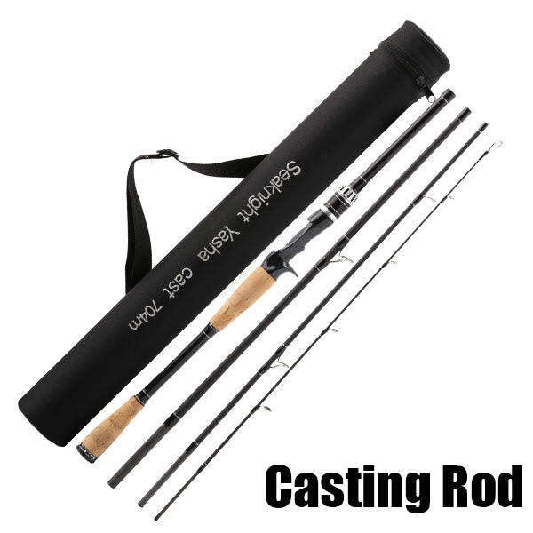 SeaKnight YASHA 4 Sections Lure Fishing Rod 2.1M/2.4M/2.7M