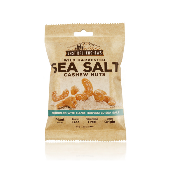 Sea Salt Cashew (1 bag) - East Bali Cashews